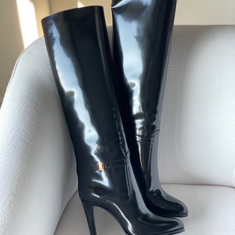 Saint Laurent Diane boots 37 - Picture 5 of 6